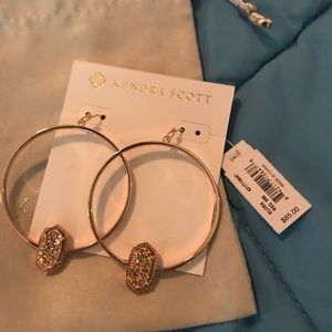 Kendra Scott Elora’s Rose Gold Drusy